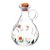 Kit 2 Garrafas Para Azeite De Vidro Flora 180 e 320ml Lyor - Imagem 4