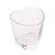 Kit 6 Copos De Shot Dose Vidro Degustação Coração 50ml Lyor - Imagem 3