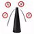 Kit 2 Repelente Ventilador Espanta Moscas Mosquito Casa Jardim - Imagem 3