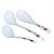 kit 3 Utensilios Para Servir Conchas e Colher Floral M.Lar - Imagem 5