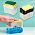 Porta Detergente com Dispenser 600ml + Bucha Inclusa - Imagem 1