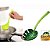 Kit Escumadeira Para Massas Folha + Concha Dinossauro Verde - Imagem 1