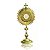 Kit 2 Mini Ostensorio Santissimo JHS Eucaristia Para Casa M2 - Imagem 2