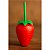 Kit 2 Copos Com Canudo Morango + Fatia de Melancia Vermelho - Imagem 3