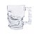 Kit 2 Canecas Caveira Viking Chopp Cerveja de Vidro 500ml - Imagem 2