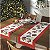 Kit 2 Trilhos De Mesa Natalino Natal Noel 1m x 35cm - Imagem 1