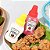 Kit 2 Frascos Bisnaga Para Molhos Ketchup Mostarda Mini R508 - Imagem 1
