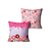 Kit 2 Capas de Almofada Decorativas Rosa Doce Donuts 45cm R378 - Imagem 4