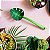 Kit 2 Escumadeiras Utensílio Pegador de Massas Folha Verde - Imagem 5