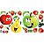 Adesivo Decorativo para Geladeira Móveis Paredes Frutas Divertidas - Imagem 5