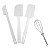 Kit 3 Espátulas Culinária + 1 Batedor de Ovos Fuê C1496 - Imagem 1
