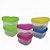 Kit 6 Potes Formato Coração Tampas Coloridas 50ml LT25 - Imagem 3