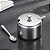 Açucareiro com Colher Aço Inox Redondo Para Cozinha Restaurantes AX200 - Imagem 1