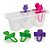 Kit 6 Forminhas para Picolé Sorvete Animais Coloridos R102 - Imagem 3
