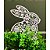 Coelho da Páscoa Decorativo com Base Silhueta 22cm 3D - Imagem 4