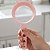 Peneira Multiuso de Plástico Cabo Detalhe Coração Rosa P 9cm - Imagem 2