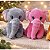 Brinquedo Elefante de Pelúcia Com Cordão Ventosa 23cm JR51 - Imagem 2