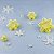 Kit Ejetor E Cortador Floco De Neve Cód 1 Com 8 Peças BlueStar - Imagem 2