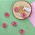 Kit 6 Carimbos 2cm Para Marcador Brigadeiros Doces Beijinho Páscoa Brilhante BlueStar - Imagem 2