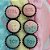 Kit 32 Carimbos Letras Rosa Para Doces E Brigadeiros Blue Star - Imagem 3