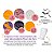 Kit Carimbos Halloween Para Doces E Brigadeiros 2cm Rosa Bebê - Imagem 6