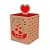 CAIXA POP UP 12x10x10cm CONTÉM AMOR PCT C/ 10 UN - IDEIA - Imagem 1