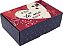 CAIXA P/ 06 DOCES 4x12x8cm "TE AMO" PCT C/ 10 UNIDADES - Imagem 1