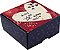 CAIXA P/ 04 DOCES 4x8x8cm "TE AMO" PCT C/ 10 UNIDADES - Imagem 1