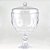 TAÇA ACRÍLICA TRANSPARENTE C/TAMPA 1.250ML BLUE STAR - Imagem 1