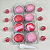 Kit 6 Carimbos Essenciais Rosa Bebê Para Doces Blue Star - Imagem 1