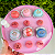 Kit Carimbos Unicórnio Rosa Para Doces E Brigadeiros Blue Star - Imagem 5