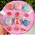 Kit Carimbos Unicórnio Rosa Para Doces E Brigadeiros Blue Star - Imagem 1