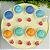 Kit Carimbos Fundo do Mar Para Doces E Brigadeiros Blue Star - Imagem 1