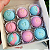 Kit Carimbos Baby Para Doces E Brigadeiros Rosa Chá De Bebê Blue Star - Imagem 1