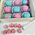 Kit Carimbos Baby Para Doces E Brigadeiros Rosa Chá De Bebê Blue Star - Imagem 6