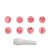 Kit Carimbos Baby p/ Doces e Brigadeiros Rosa - Blue Star - Imagem 1