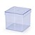 Caixinha Acrílica Transparente Com Tampa 8x8cm - Imagem 5