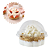 10 Pote Copo com Tampa Bolha Transparente 240ml Flip Docinhos - Imagem 1