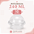 10 Pote Copo com Tampa Bolha Transparente 240ml Flip Docinhos - Imagem 5