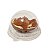Embalagem Mini Cake Box Redonda Transparente pct c/10 un Flip - Imagem 2