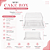 10 Embalagem Mini Cake Box Quadrada Transparente Bolos Festas Docinhos Flip 6534 - Imagem 4