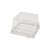 10un Embalagem Mini Cake Box Quadrada Transparente Flip - Imagem 1