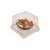 10un Embalagem Mini Cake Box Quadrada Transparente Flip - Imagem 2