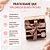 10un Embalagem Acetato Slice Cake Flip Box Transparente - Imagem 1