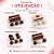 5 Embalagem Flip Fiesta Baby Transparente Fatia Doces Brigadeiros Bolo Aniversário Bolo Festa - Imagem 3