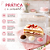 5 Embalagem Flip Fiesta Baby Transparente Fatia Doces Brigadeiros Bolo Aniversário Bolo Festa - Imagem 6