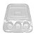 EMBALAGEM FLIP FIESTA TRANSPARENTE PCT C/ 05UN - Imagem 1