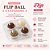 EMBALAGEM FLIP BALL 04 CAVIDADES TRANSPARENTE PCT C/ 05UN - Imagem 1