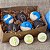 Kit 6 Carimbos Rosa Masculinos Dia Dos Pais 2cm Para Doces Blue Star - Imagem 2