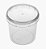 POTE REDONDO C/ TAMPA 220ml C/10 UN - PLASTILÂNIA - Imagem 1